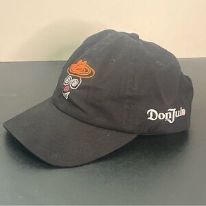 Don Julio Tequila Logo Black 100% Cotton Baseball Cap Adjustable Drunk Guy RARE!